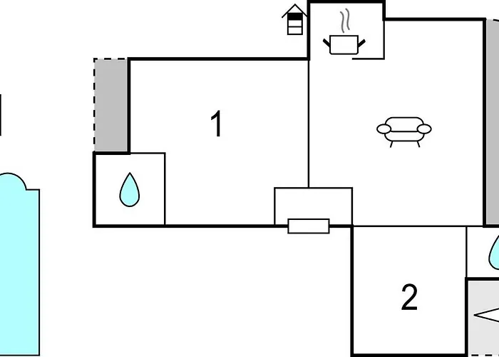 アパート One-bedroom In Okrug Gornji *